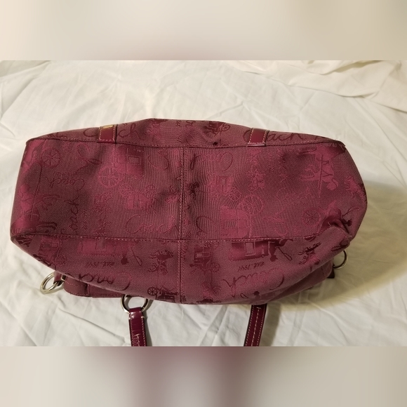 authentic COACH purple bag - Picture 10 of 10